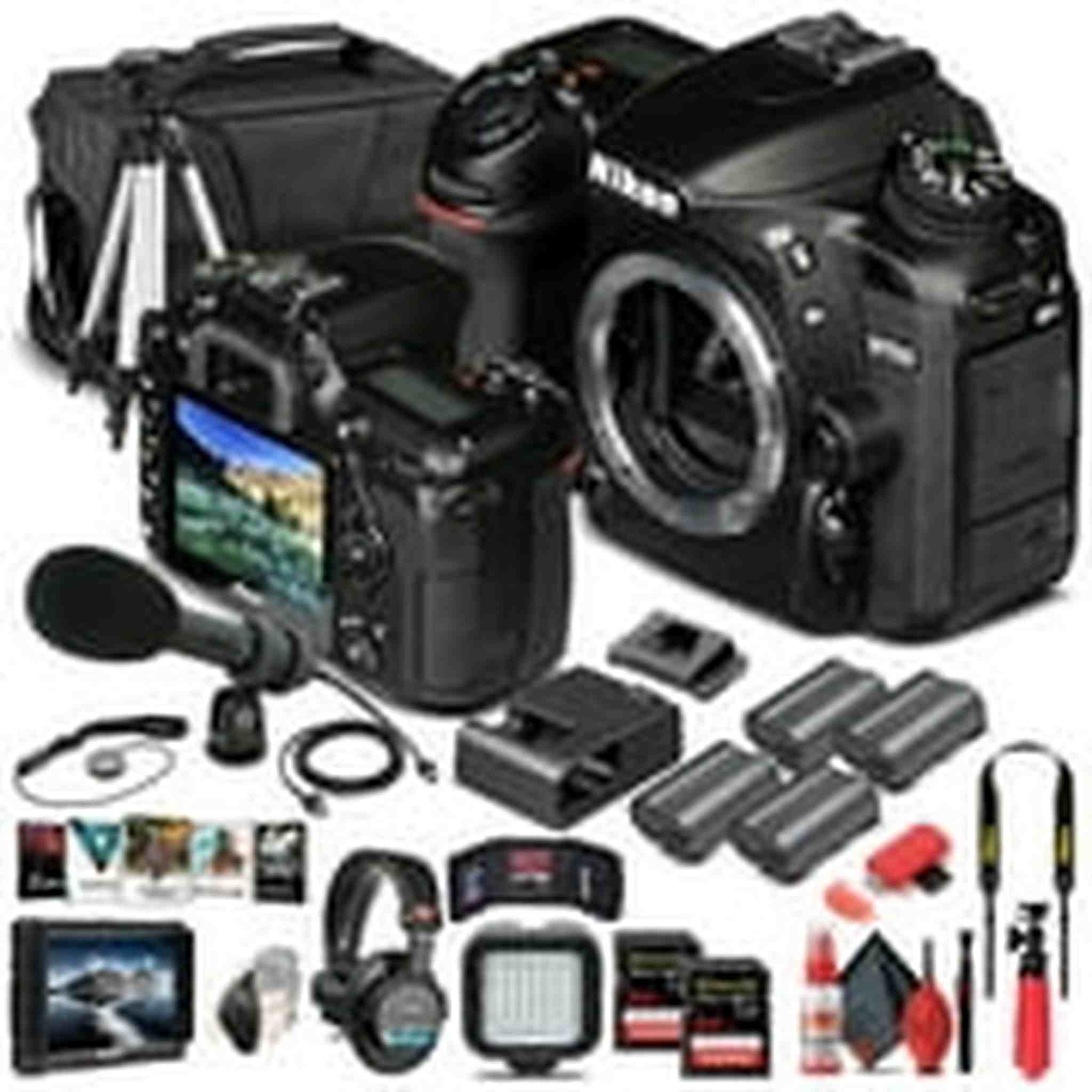 Nikon D7500 DSLR Camera Body Only 1581 - Pro Bundle