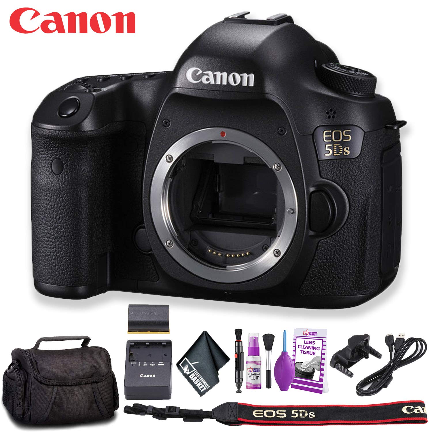 Canon EOS 5DS DSLR Camera (Intl Model) Standard Kit