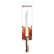 Bene Casa Chef knife with rosewood handle, stainless steel blade, full tang and triple riveted handle 8" Carving Knife
