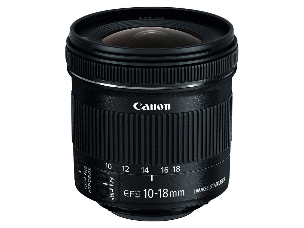 Canon EF-S 10-18mm f/4.5-5.6 IS STM Lens-International Model