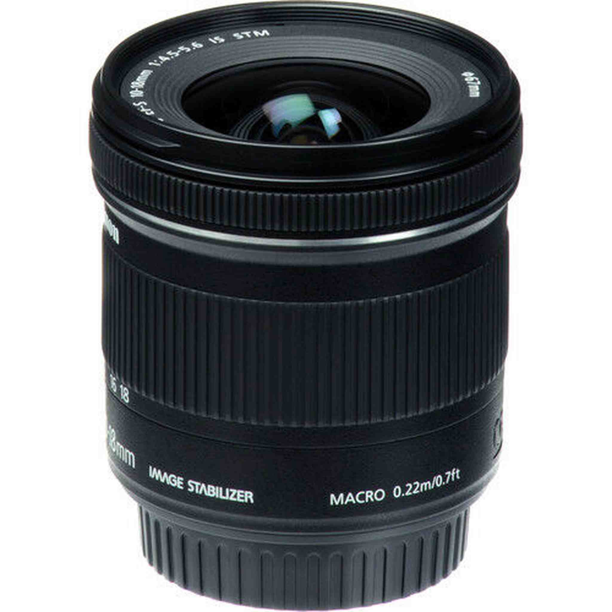 Canon EF-S 10-18mm f/4.5-5.6 IS STM Lens International Model - Used Canon