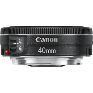 Canon EF 40mm f/2.8 STM Lens International Model Bundle with Filter Kits