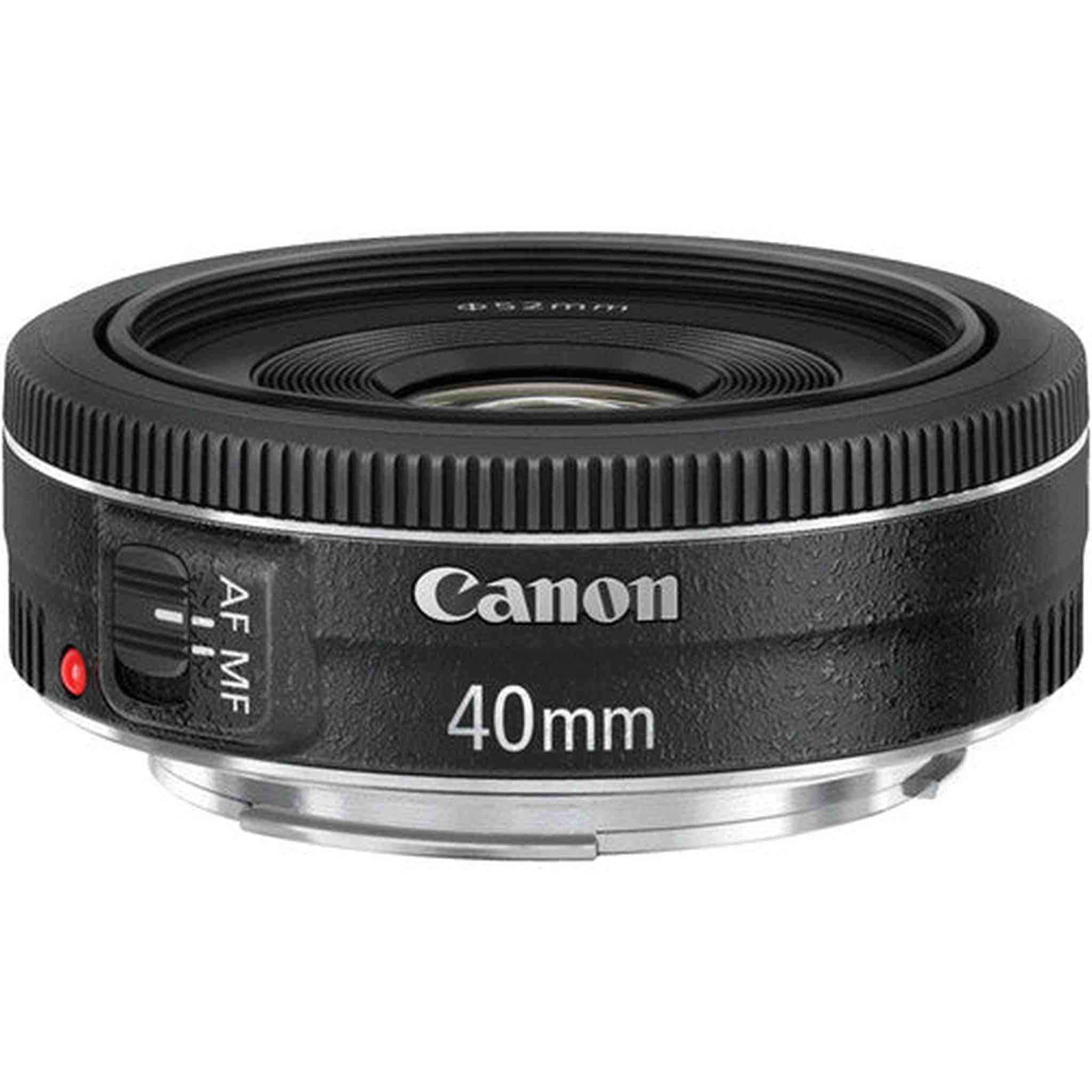 Canon EF 40mm f/2.8 STM Lens International Model Bundle with Filter Kits