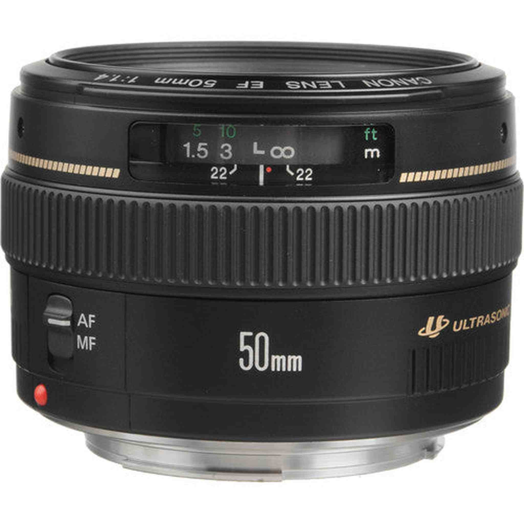 Canon EF 50mm f/1.4 USM Lens 2515A003 - Used Canon