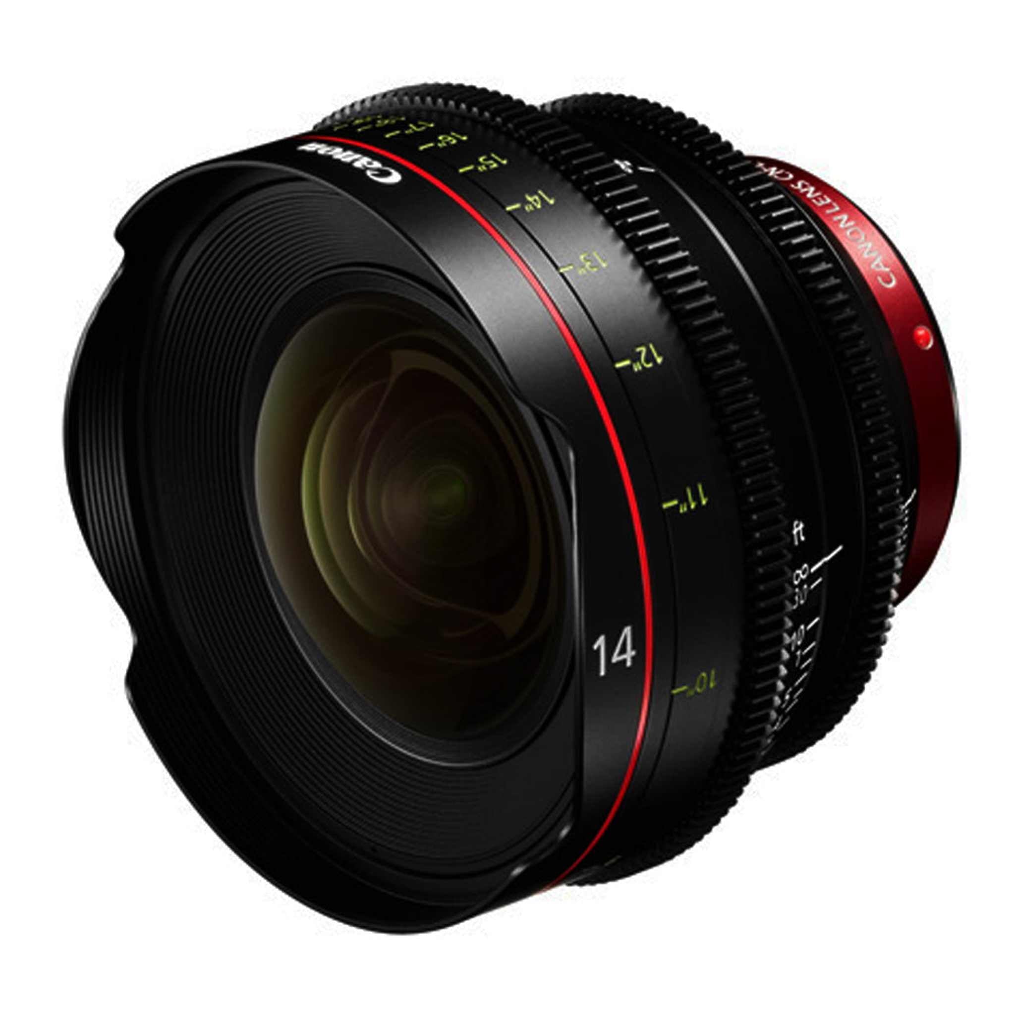 CN-E 14mm T3.1 L F Cinema Lens EF Mount Canon