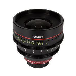 Canon CN-E 20mm T1.5 L F Cinema Prime Lens EF Mount International Model