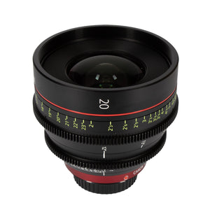Canon CN-E 20mm T1.5 L F Cinema Prime Lens EF Mount International Model