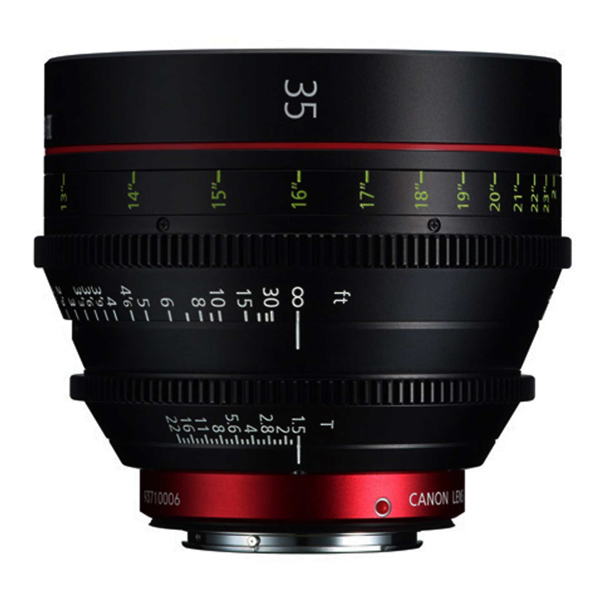 CN-E 35mm T1.5 L F Cinema Lens EF Mount Canon