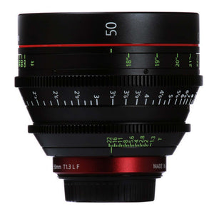 CN-E 50mm T1.3 L F Cine Lens EF Mount Canon