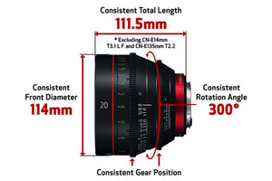Canon CN-E 85mm T1.3 L F Cine Lens International Version No Warranty