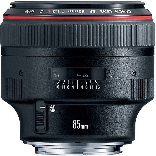 Canon EF 85mm f/1.2 L II AF USM Lens Bundle