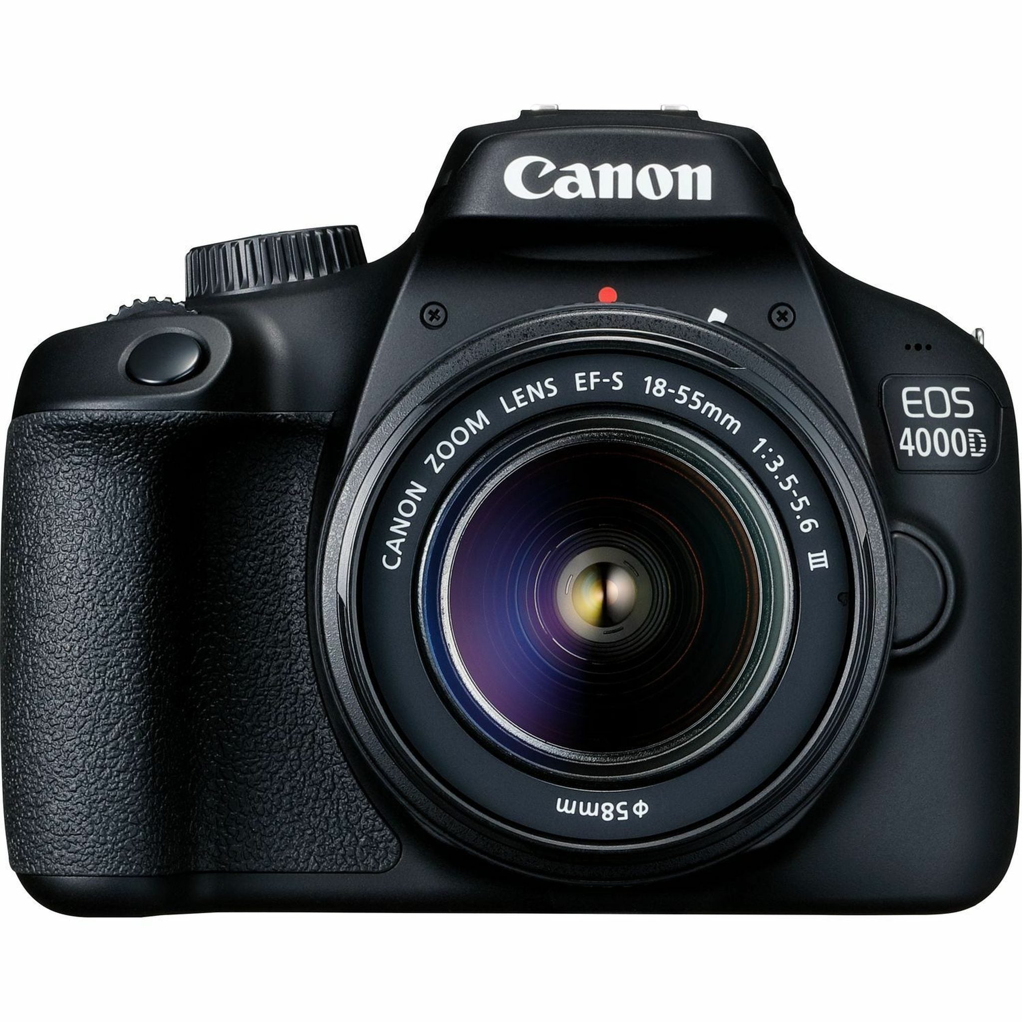 Canon EOS 4000D DSLR Camera EF-S 18-55 mm f/3.5-5.6 III Lens International Model - Reconditioned Canon