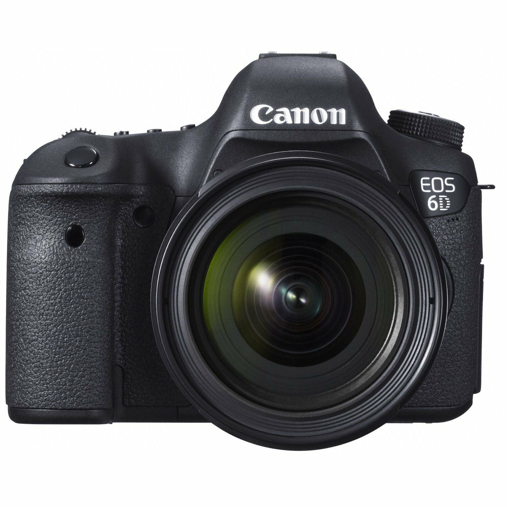 Canon EOS 6D 20.2 MP CMOS DSLR Camera with 24-70mm f/4.0L IS USM Lens Canon