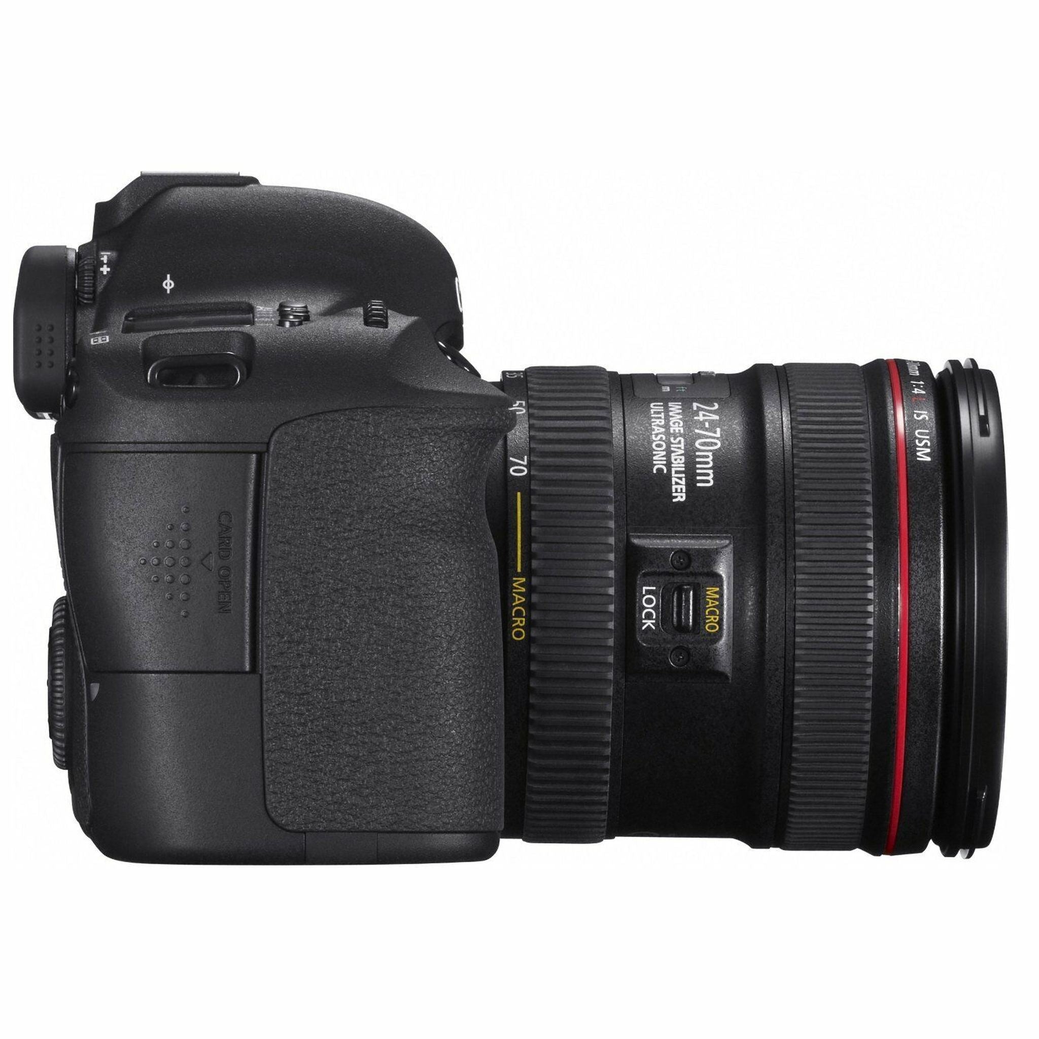 Canon EOS 6D 20.2 MP CMOS DSLR Camera with 24-70mm f/4.0L IS USM Lens Canon