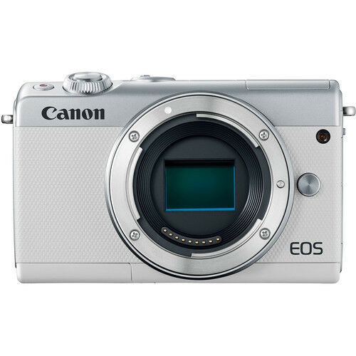 Canon EOS M100 Mirrorless Digital Camera - White