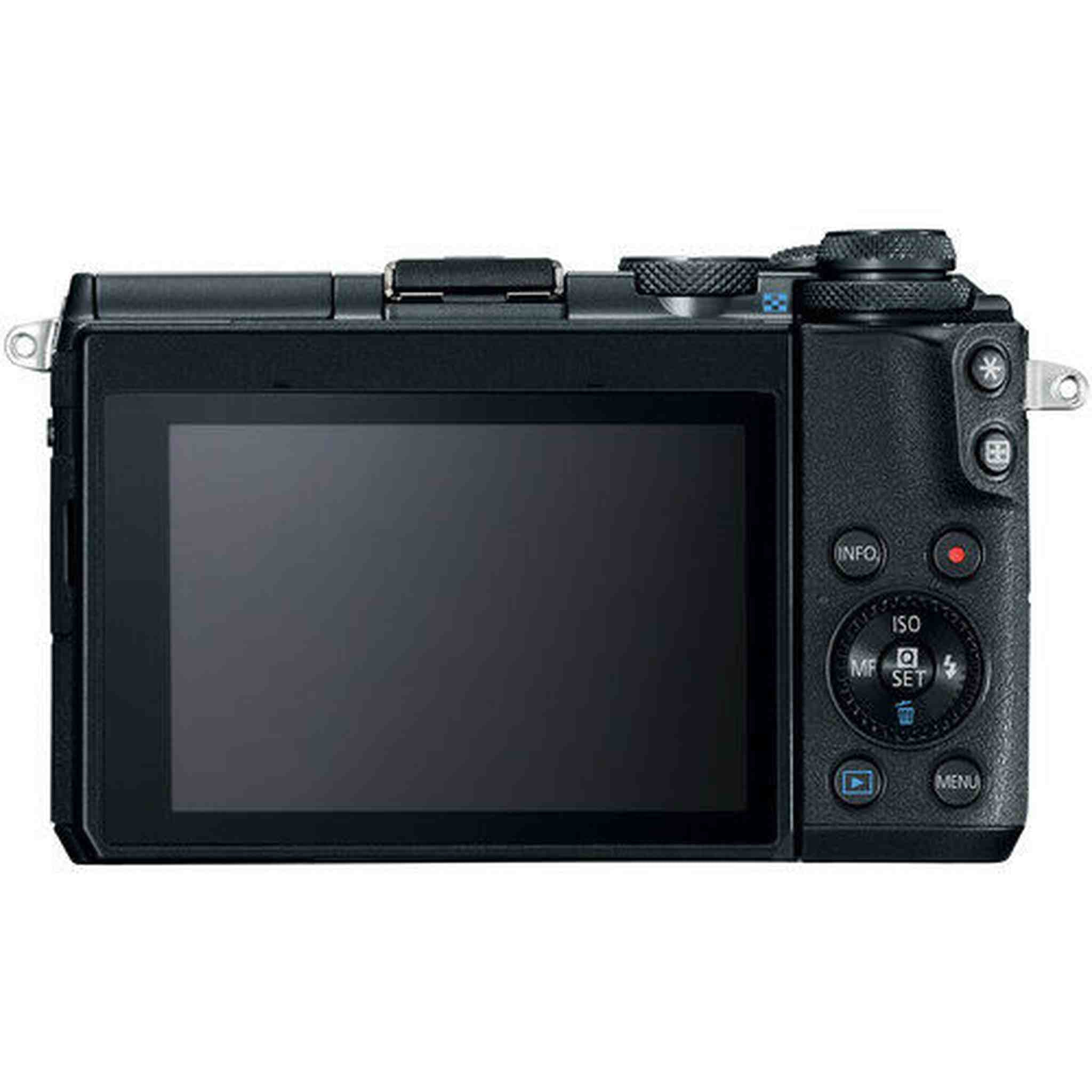 Canon EOS M6 Mirrorless Digital Camera - Black with 15-45mm Lens Canon