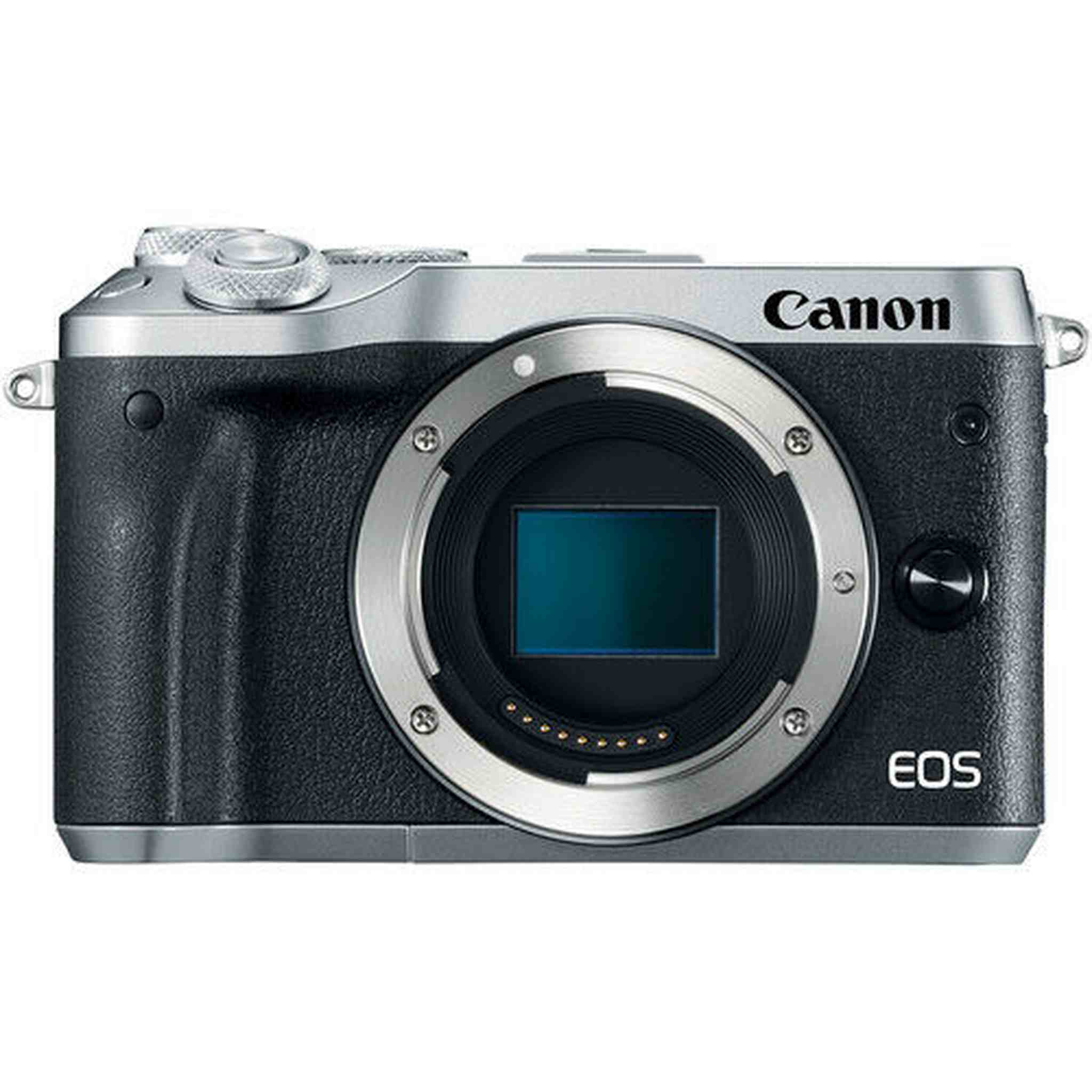Canon EOS M6 Mirrorless Digital Camera - Silver Canon