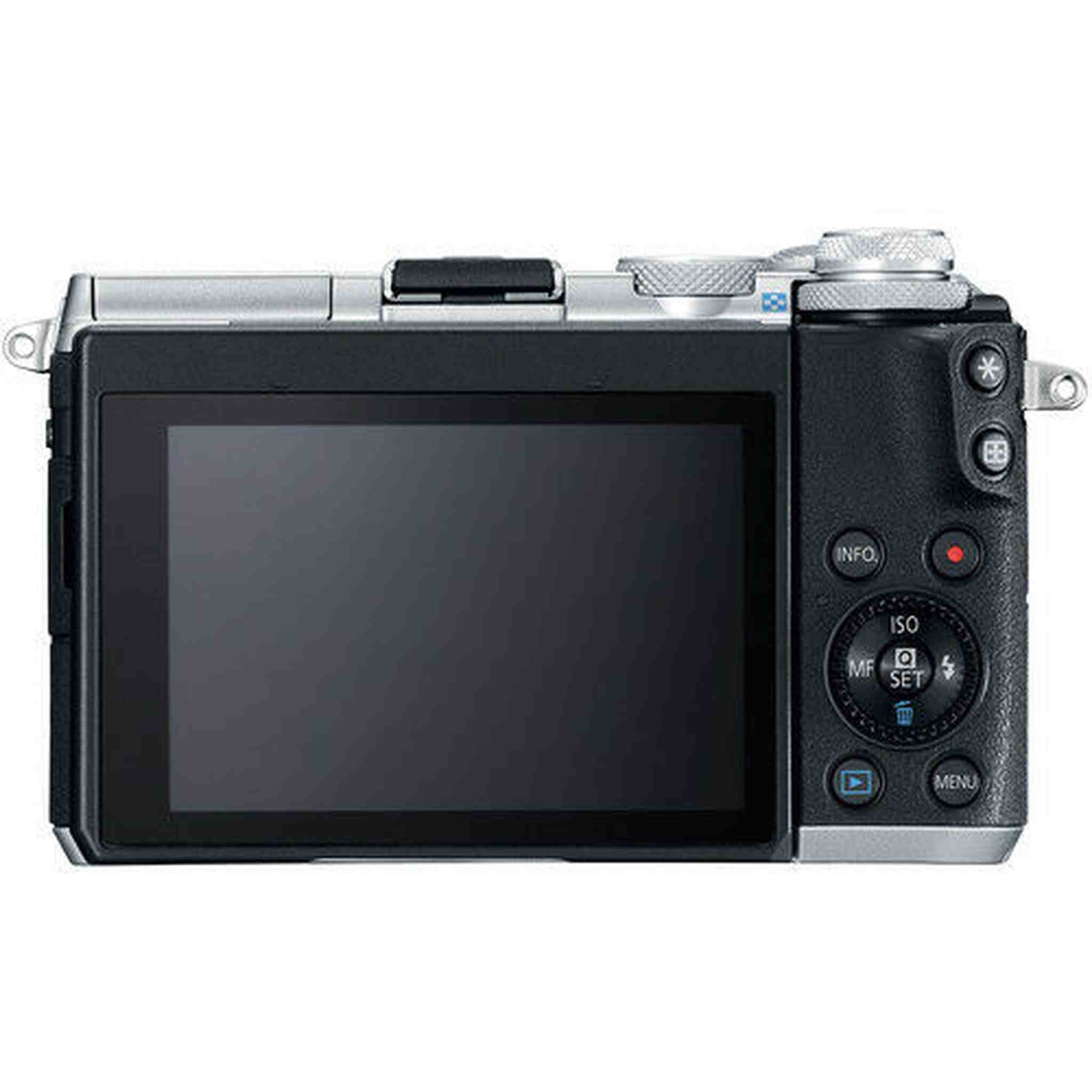 Canon EOS M6 Mirrorless Digital Camera - Silver Canon