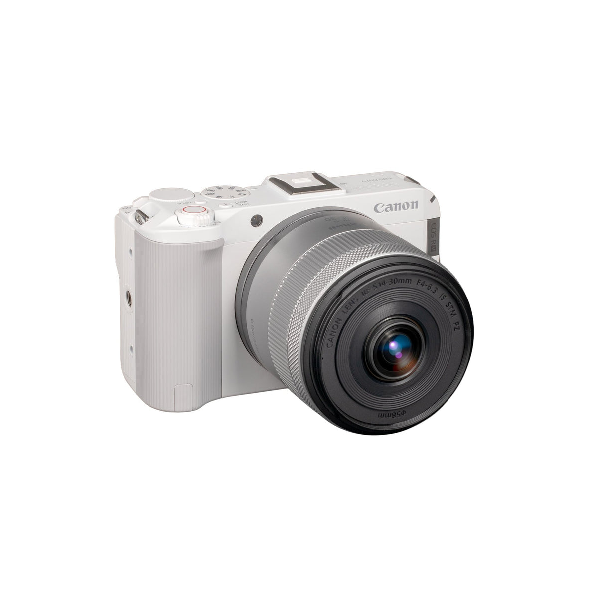 Canon EOS R50 V with RF-S14-30mm F4-6.3 is STM PTZ Lens White International Version