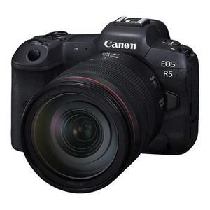Canon EOS R5 Full Frame Mirrorless Camera + RF 24-105mm F4 L is USM Lens Kit International Model Canon