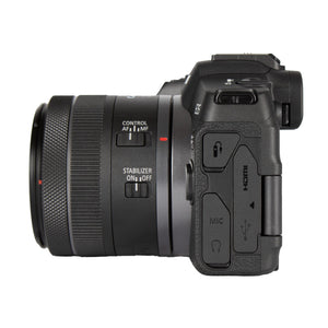 Canon EOS R8 Mirrorless Camera with RF 24-50mm f/4.5-6.3 is STM Lens, Black