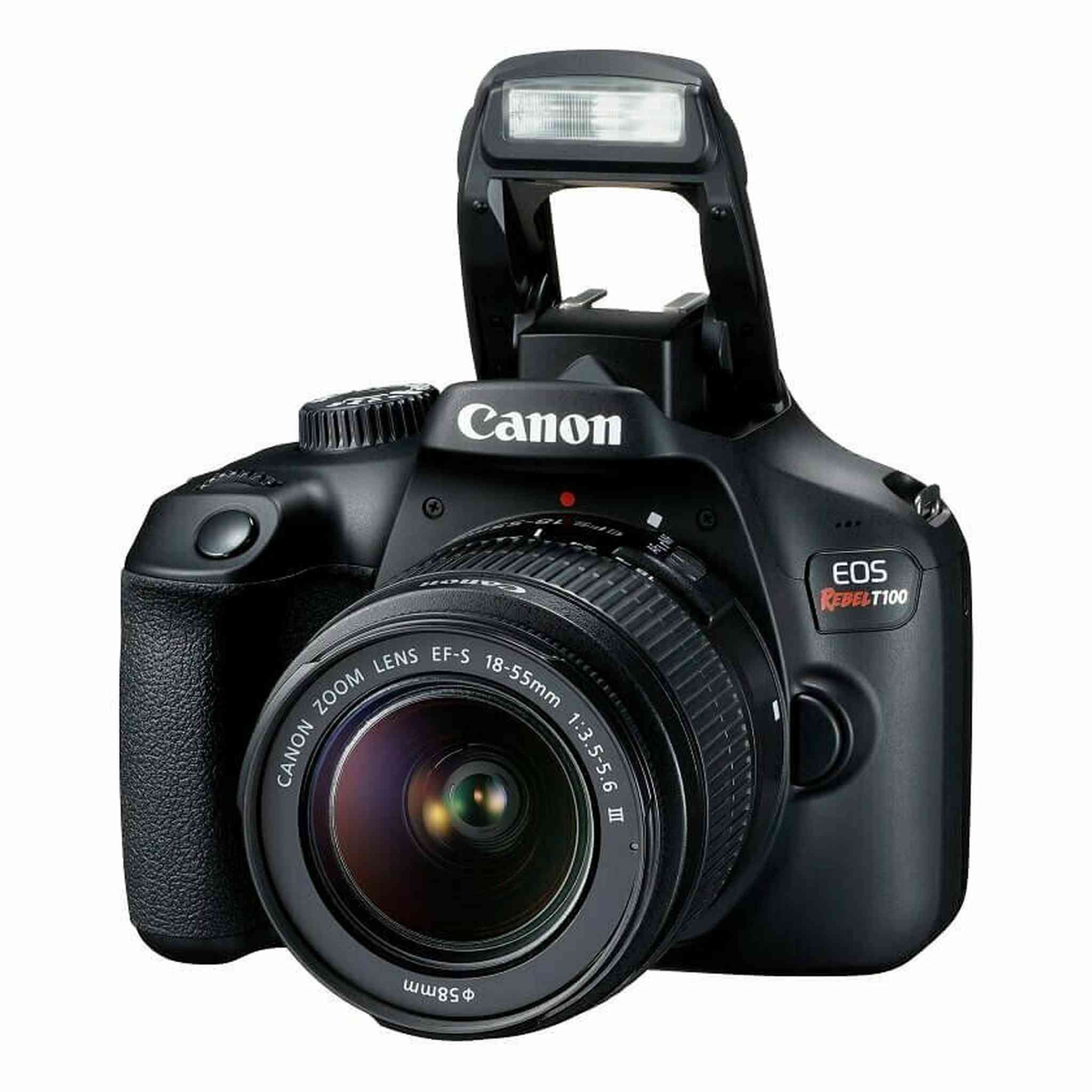 Canon EOS Rebel T100 / 4000D DSLR Camera w/ 18-55 III Canon