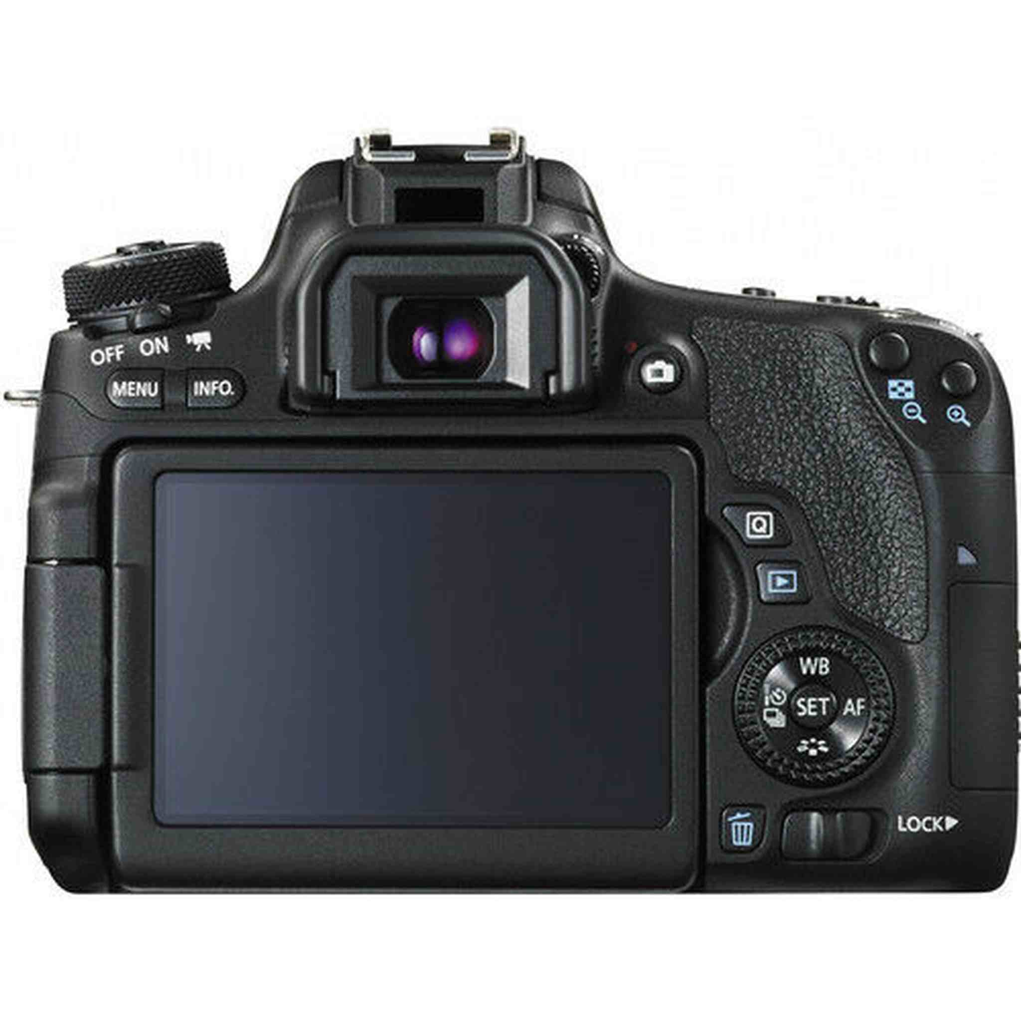 Canon EOS Rebel T6s Digital SLR Body Only - Wi-Fi Enabled Renewed