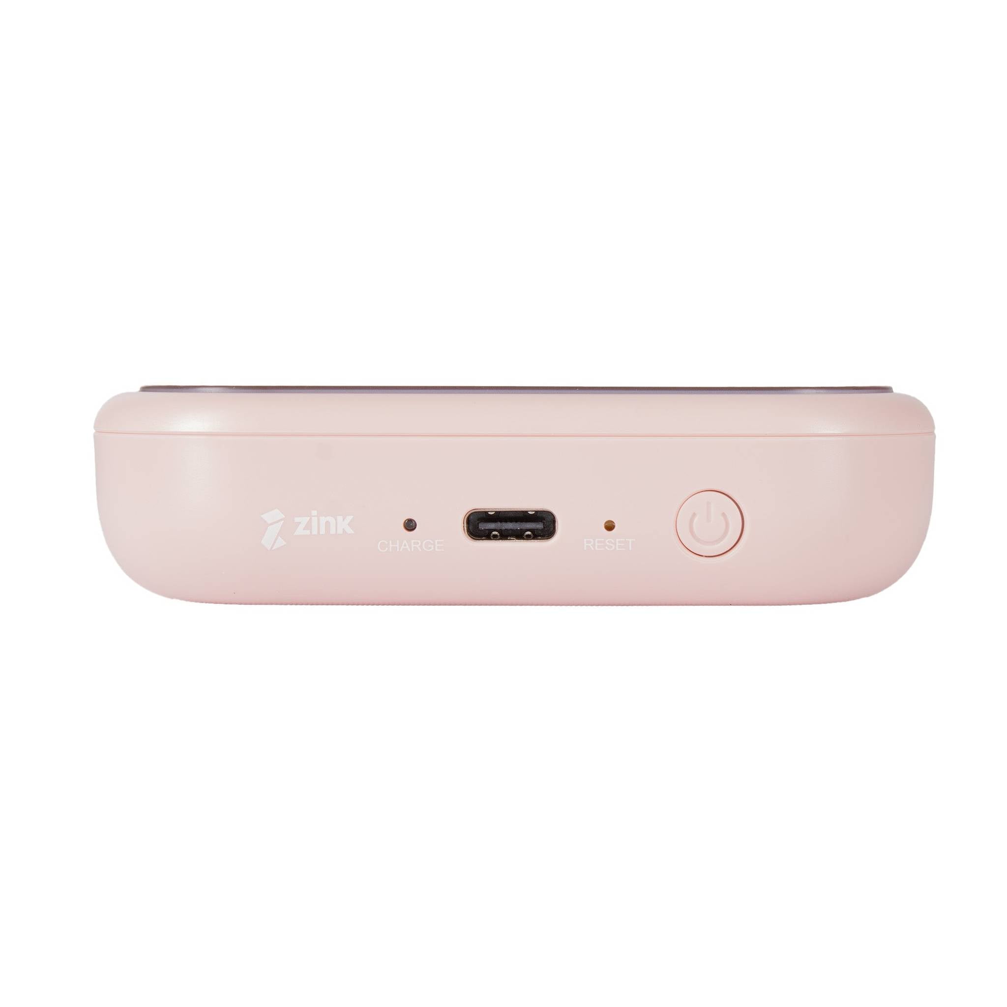 Canon Ivy 2 Mini Photo Printer, Print from Compatible iOS & Android Devices, Sticky-Back Prints, Blush Pink