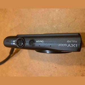 Canon IXY600F 12.1 MP CMOS Digital Camera with 8x Wide-Angle Optical Zoom Lens and Full 1080p HD Video Black - Reconditioned