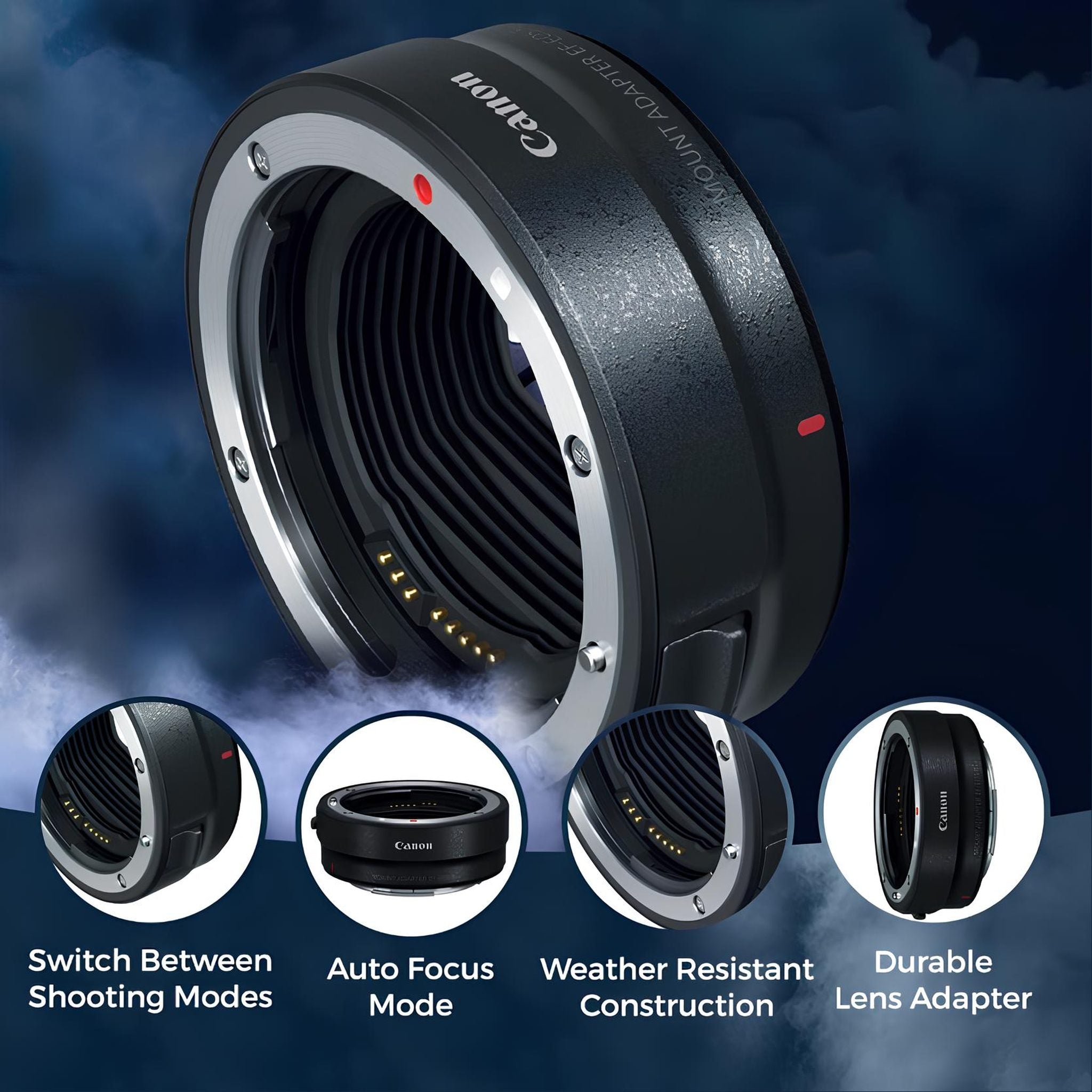 Canon Mount Adapter EF-EOS R Renewed - Reconditioned Canon