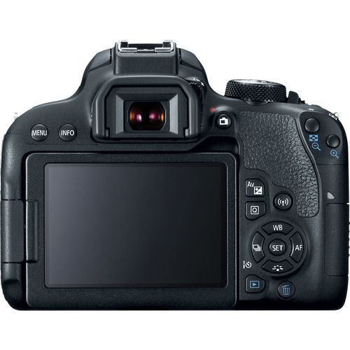 Canon EOS 800D Digital SLR Camera Black (International Model No Warranty) (Renewed) - Reconditioned