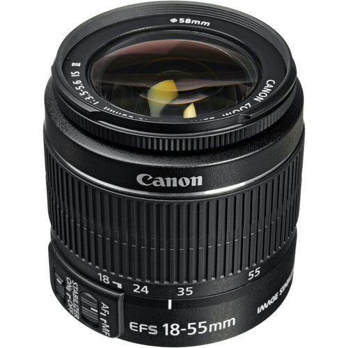 Canon EF-S 18-55mm f/3.5-5.6 IS II Lens (International Model) with Filter Kits