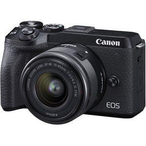 Canon EOS M6 Mark II Digital Camera + 15-45mm Lens