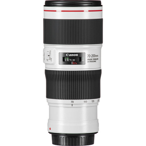 Canon EF 70-200mm f/4L IS II USM Lens Bundle with Cleaning Kit, Filter Kits, and Padded Lens Case International Model