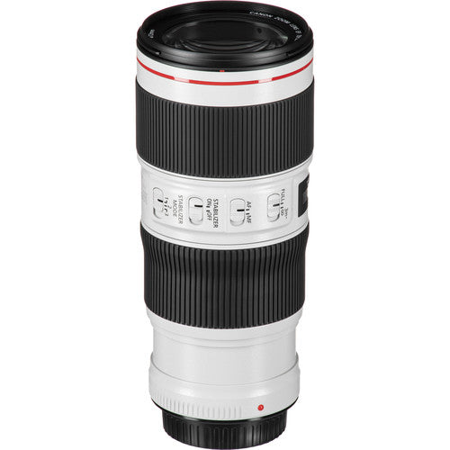 Canon EF 70-200mm f/4L IS II USM Lens Bundle with Cleaning Kit, Filter Kits, and Padded Lens Case International Model