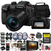 Panasonic Lumix GH5 II Mirrorless Camera W/ 12-60mm Lens + 4K Monitor + 64GB + More