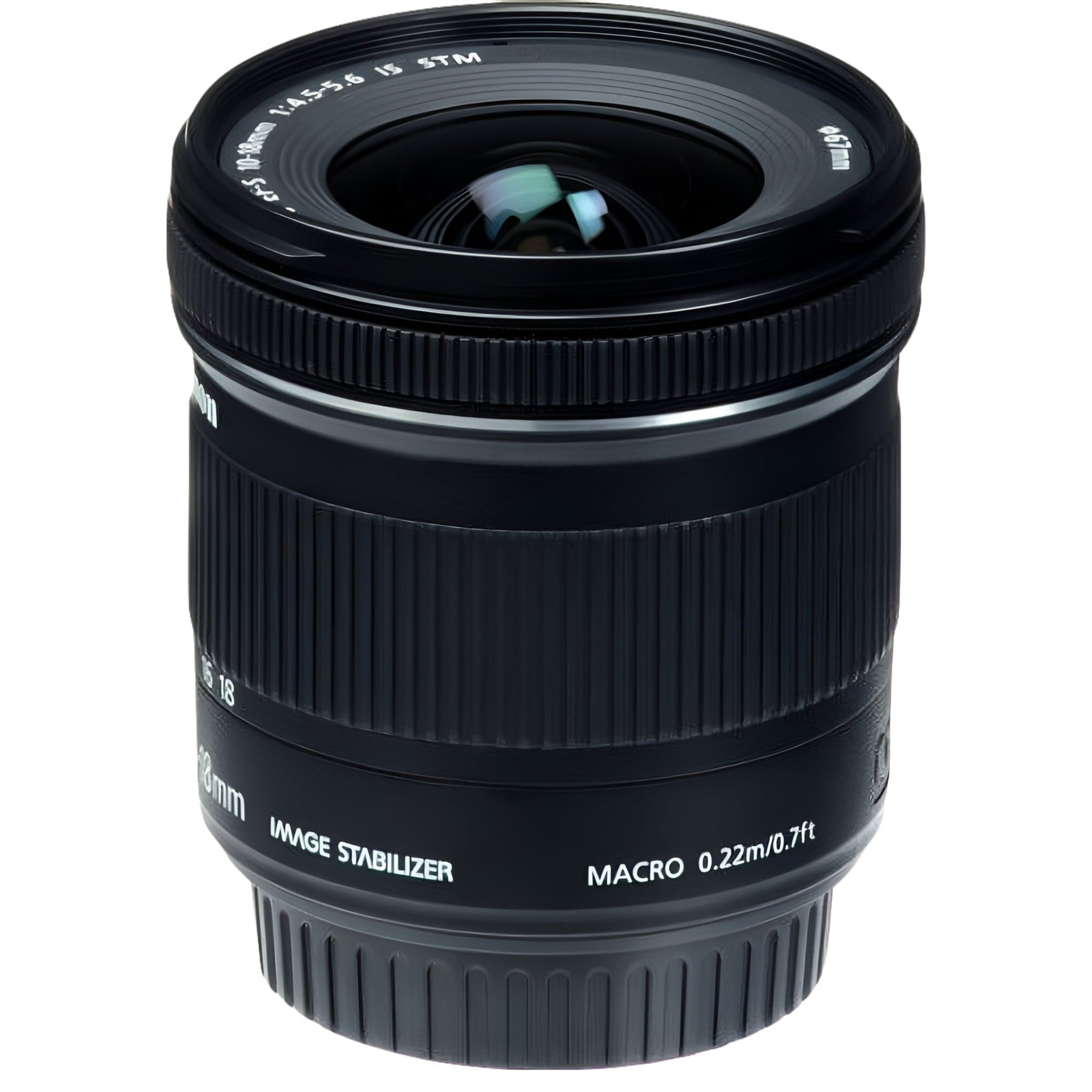 Canon EF-S 10-18mm f/4.5-5.6 IS STM Lens International Model - Used Canon