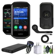 Garmin Edge 1050, Premium Cycling Computer, Vivid Color Touchscreen Display Bundle