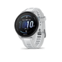 Garmin Forerunner 165, Running Smartwatch, Colorful AMOLED Display, Training Metrics and Recovery Insights, Whitestone