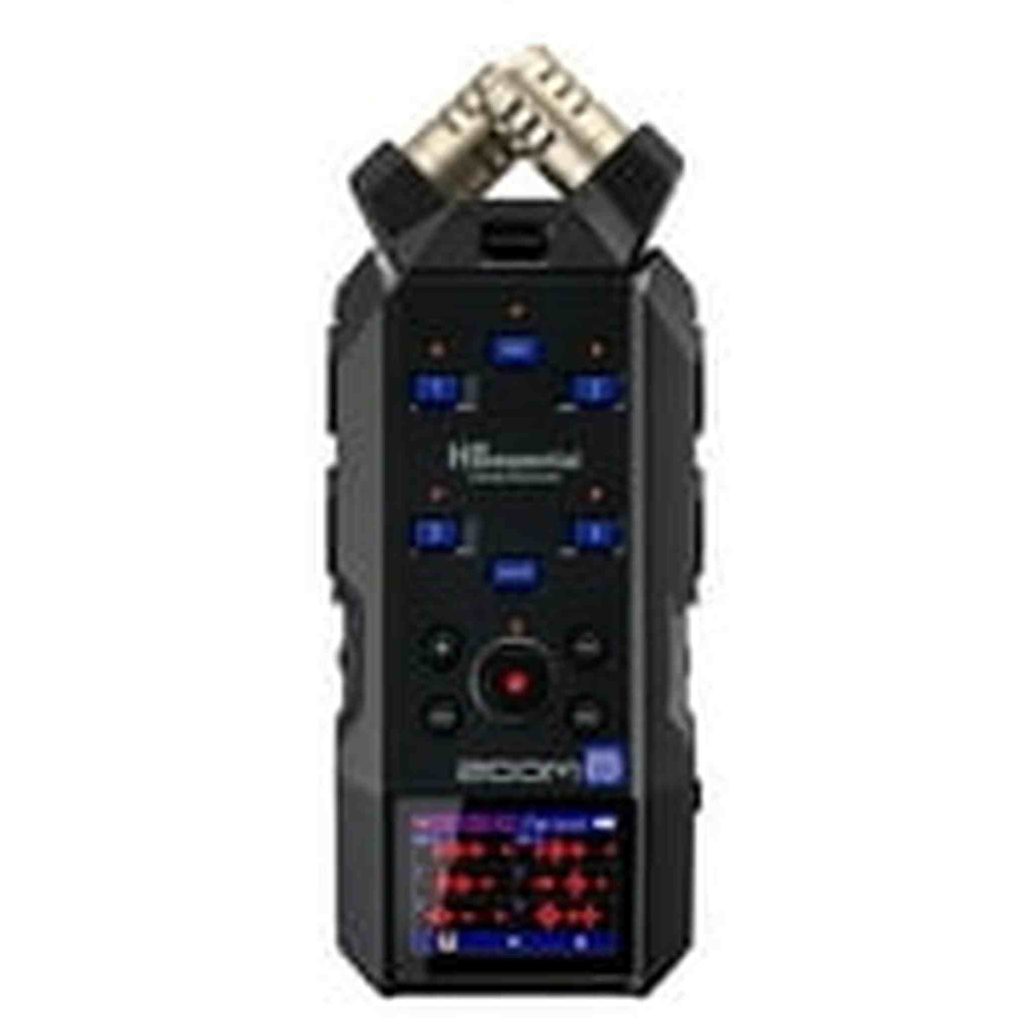 Zoom H6essential 2024 Model, Essential Series with 32-Bit Float, Accessibility, 6-Track Recorder, Stereo Microphones, 4 XLR/TRS Inputs, USB Audio Interface, for Musicians, Podcasters, & Filmmakers Zoom
