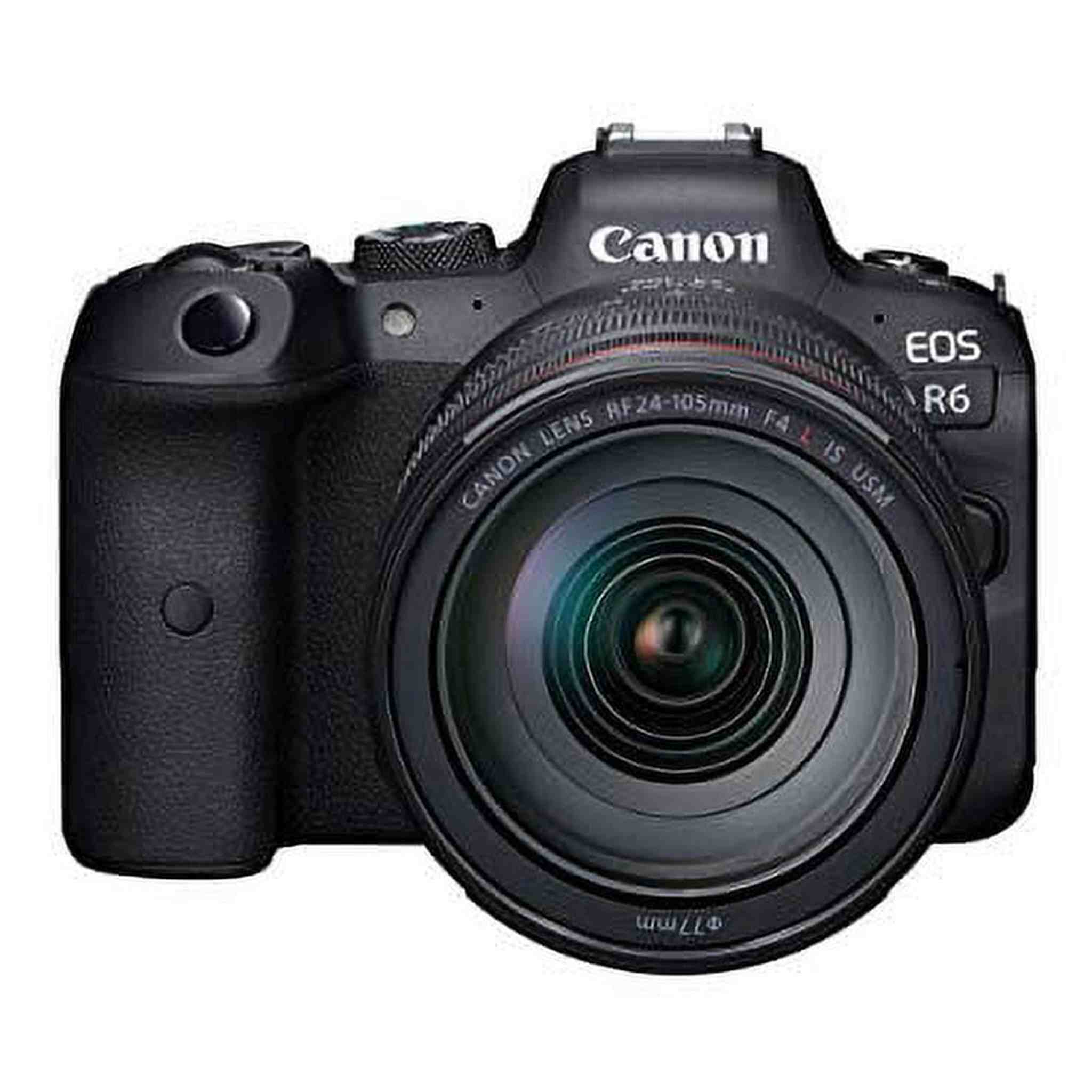 Canon EOS R6 Full-Frame Mirrorless Camera + RF24-105mm F4 L is USM Lens Kit - Reconditioned Canon