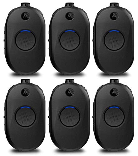 Motorola CLP1010e UHF 1 Channel 1 Watt Two-Way Radio 6-Pack