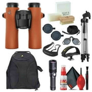 Swarovski 8x32 NL Pure Binoculars Burnt Orange with Deluxe Accessory Kit Swarovski