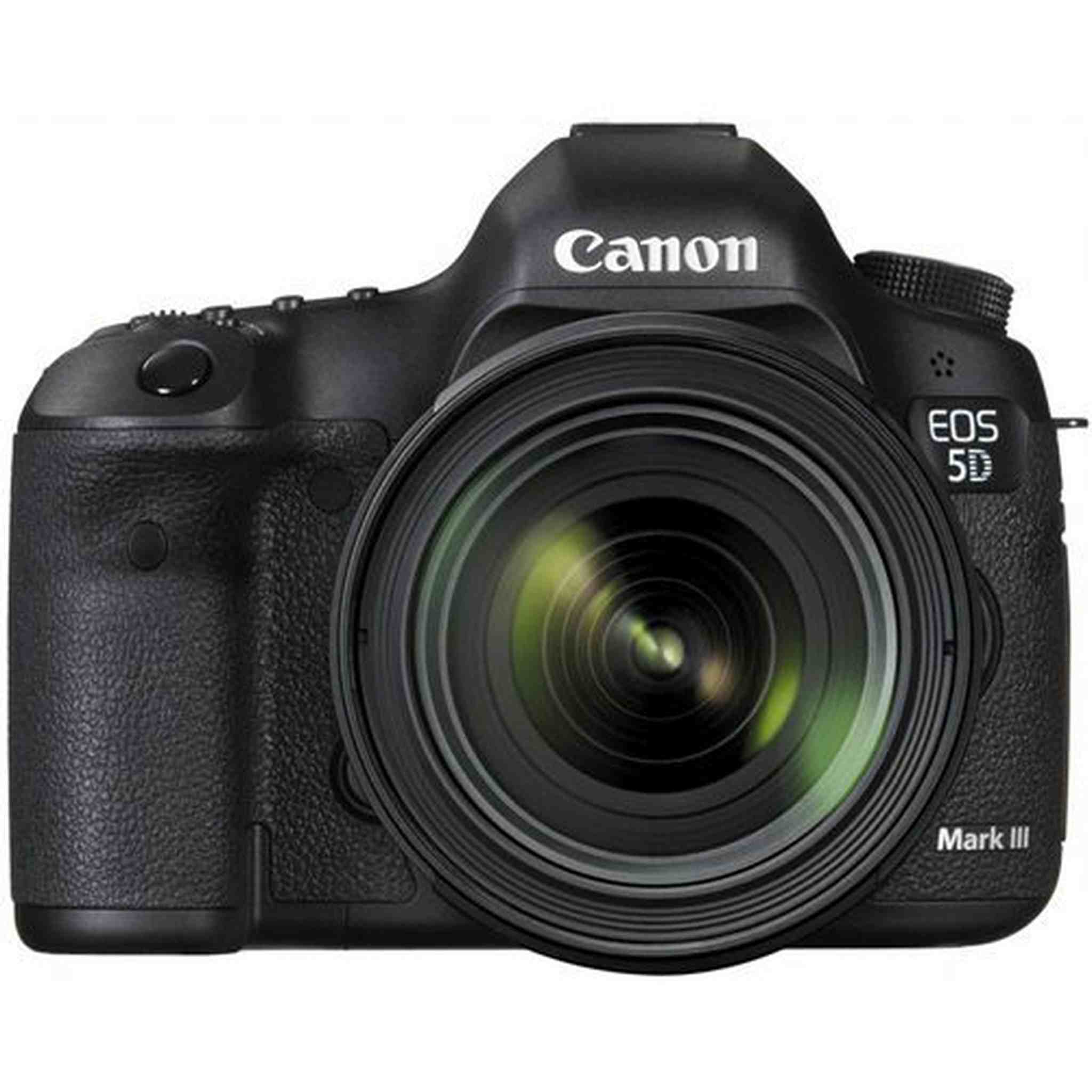 Canon EOS 5D Mark III 22.3 MP DSLR Camera + EF 24-70mm f/4 L IS Lens Kit Black Canon