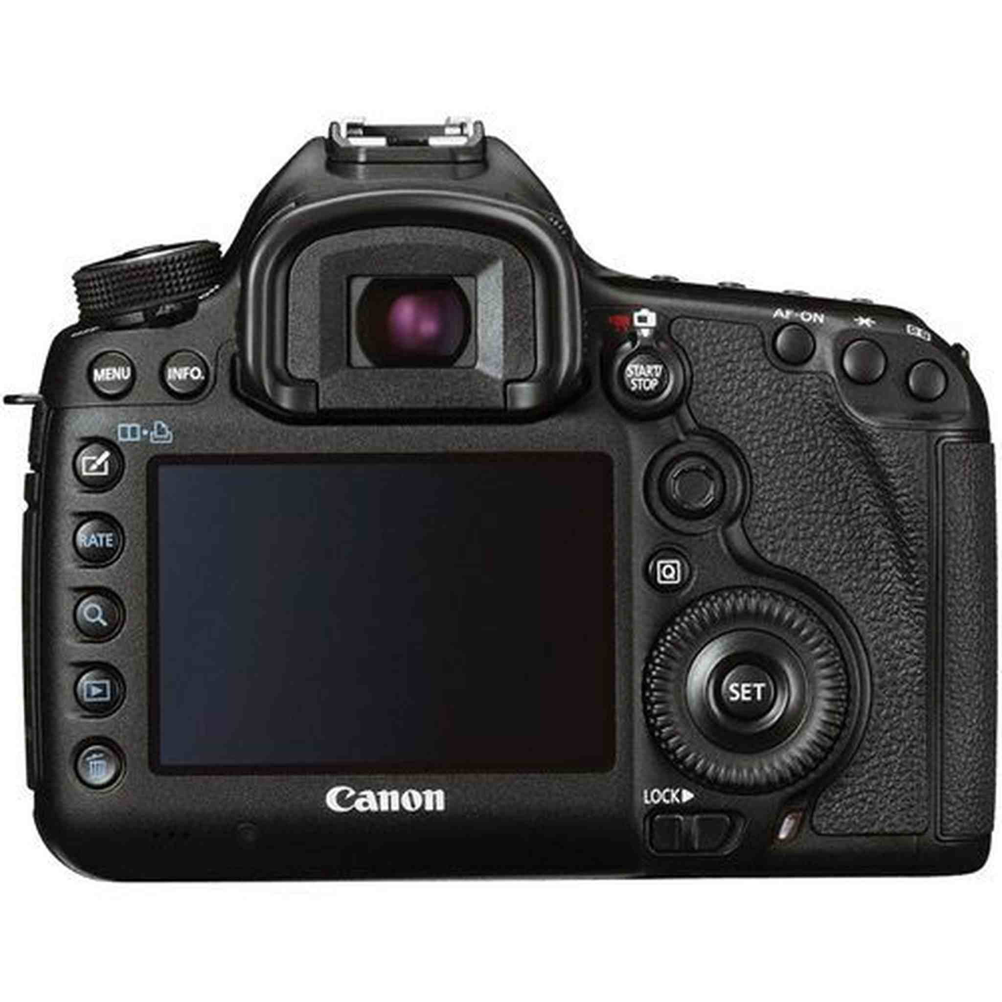 Canon EOS 5D Mark III 22.3 MP DSLR Camera + EF 24-70mm f/4 L IS Lens Kit Black Canon