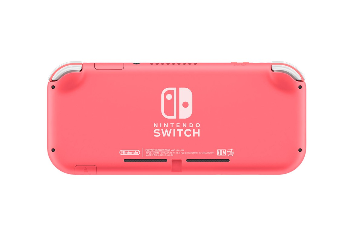 Nintendo Switch Lite Coral Console Bundle with Legend of Zelda Skyward Sword HD