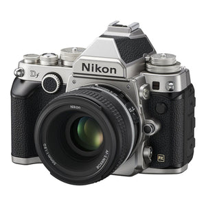 Nikon Df 16.2 MP CMOS FX-Format Digital SLR Camera with AF-S NIKKOR 50mm f/1.8G Special Edition Lens Silver - Used Nikon