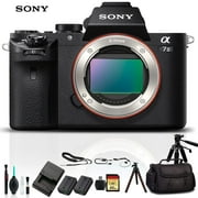 Sony Alpha a7 II Mirrorless Camera ILCE7M2/B With Soft Bag, Tripod, Additional Battery, 64GB Memory Card, Card Reader , Plus Essential Accessories