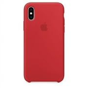 Apple Silicone Case (for iPhone Xs) - Red