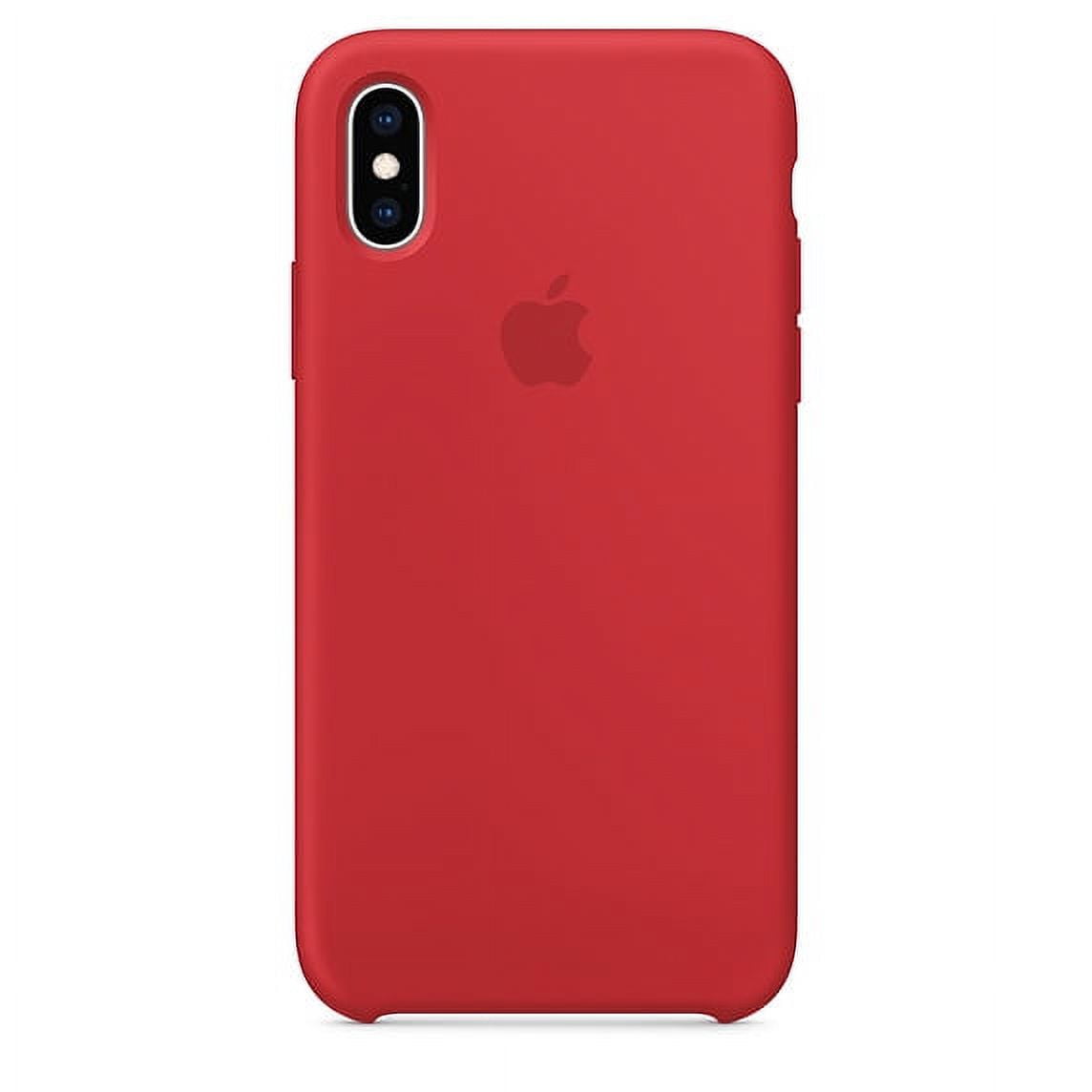 Apple Silicone Case for iPhone Xs - Red